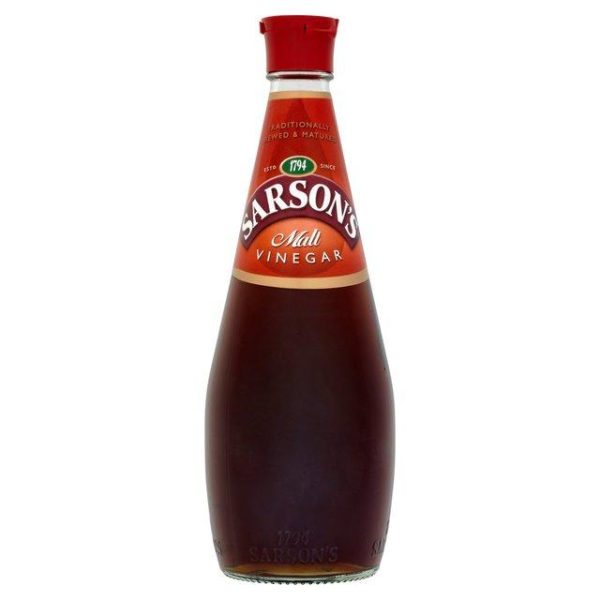 Sarson s Malt Vinegar Sprinkler Glass 250ml Fashion