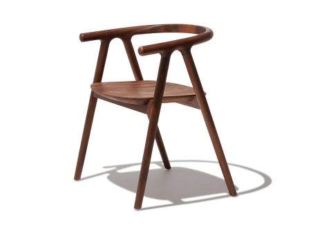 Tanaka Walnut Dining Chair Cheap