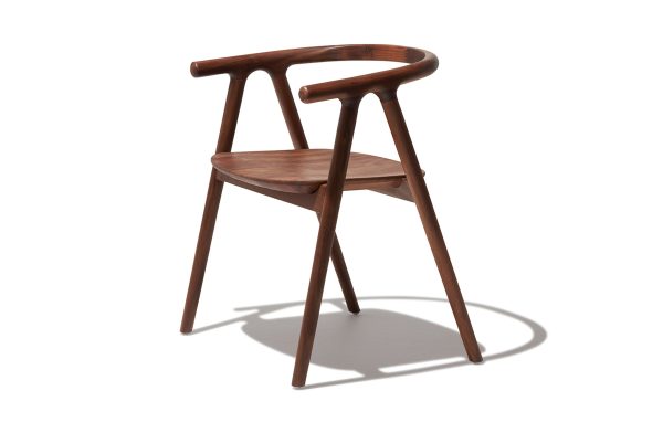 Tanaka Walnut Dining Chair Cheap