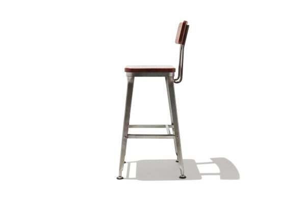 Octane Counter Stool Wood Seat Online Hot Sale