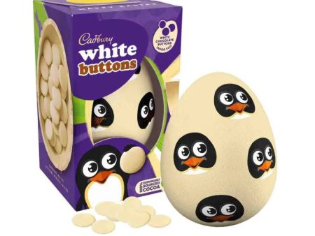 Cadbury White Buttons Small Easter Egg - FRAGILE For Sale