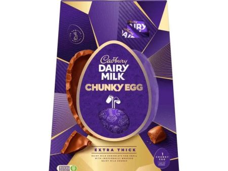 Cadbury Dairy Milk Chunky Ultimate Easter Egg 400g - FRAGILE Supply