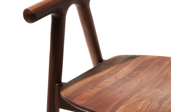 Tanaka Walnut Dining Chair Cheap