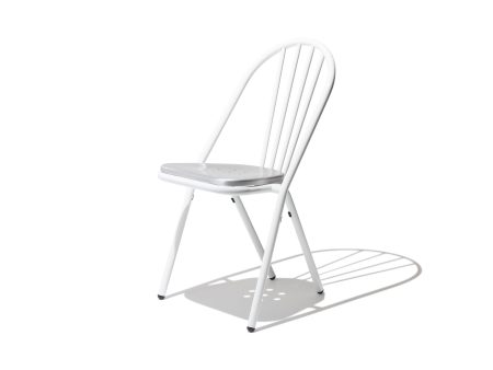 Surpil Dining Chair White Aluminum Online