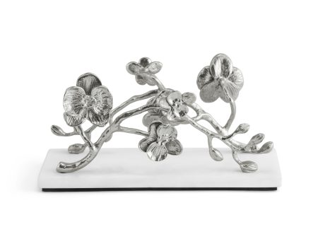 White Orchid Vertical Napkin Holder Discount