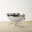 Pomegranate Silver & Gold Serving Bowl Discount