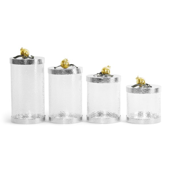 Pomegranate Canisters Hot on Sale