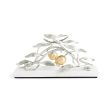 Pomegranate Silver & Gold Vertical Napkin Holder Online now