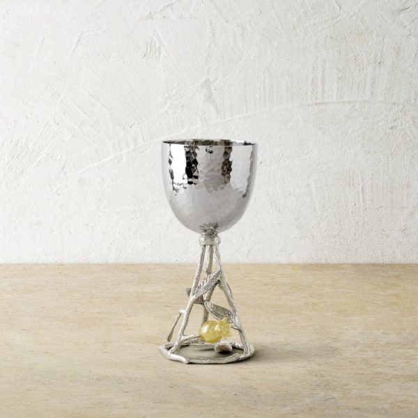 Pomegranate Silver & Gold Kiddish Cup Hot on Sale