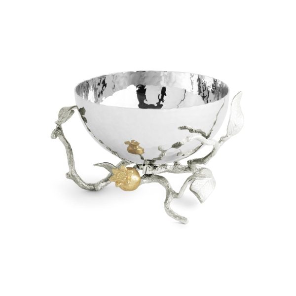 Pomegranate Silver & Gold Nut Bowl Sale