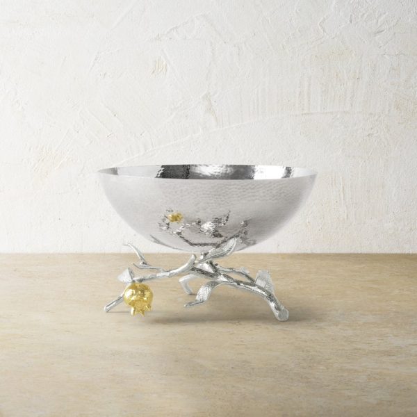 Pomegranate Silver & Gold Small Bowl Supply