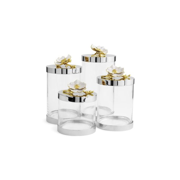 Orchid Canisters on Sale