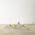 Pomegranate Silver & Gold Low Candleholders Sale