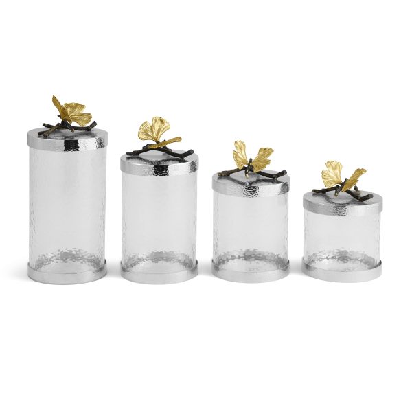 Butterfly Ginkgo Canisters Hot on Sale