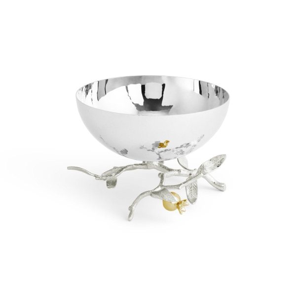 Pomegranate Silver & Gold Small Bowl Supply