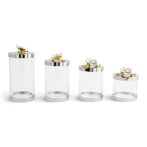 Orchid Canisters on Sale