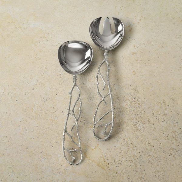 Pomegranate Silver Serving Set Online