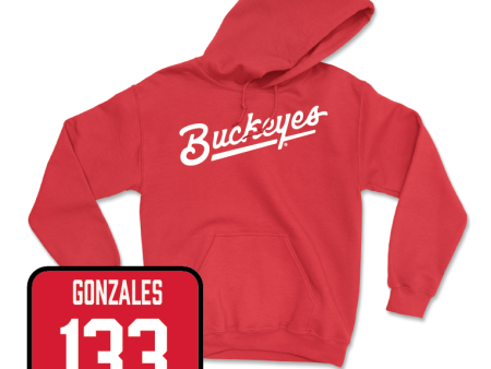 Red Wrestling Script Hoodie - Andre Gonzales Cheap