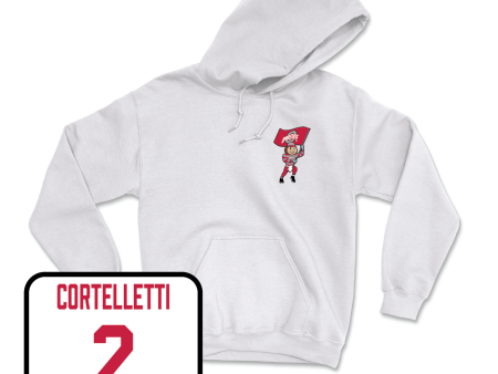 Softball White Brutus Hoodie - Tegan Cortelletti Discount