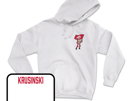 Swimming & Diving White Brutus Hoodie - Annie Krusinski Online