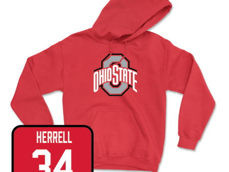 Red Baseball Team Hoodie - Chase Herrell Online