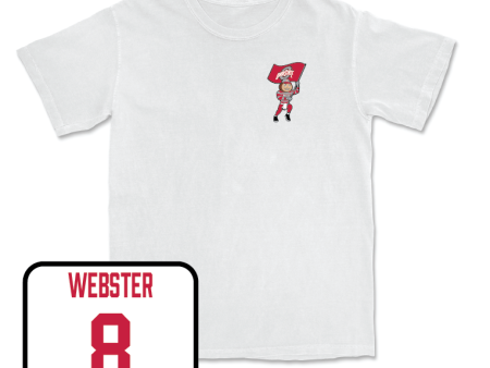 Women s Ice Hockey White Brutus Comfort Colors Tee - Makenna Webster Fashion