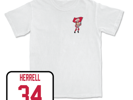 Baseball White Brutus Comfort Colors Tee - Chase Herrell For Sale