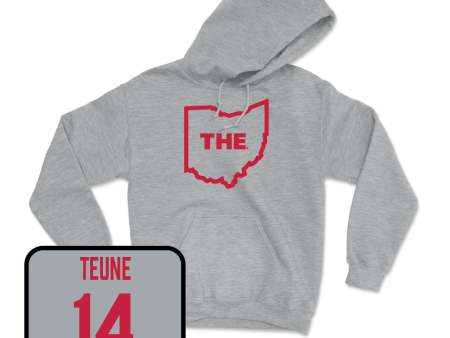 Sport Grey Men s Volleyball The Hoodie - Kyle Teune Fashion