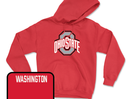 Red Women s Gymnastics Team Hoodie - Sidney Washington Sale